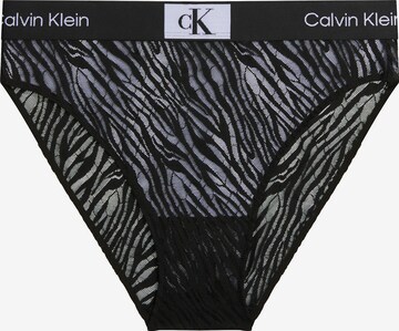 Calvin Klein Underwear Figi w kolorze czarny: przód