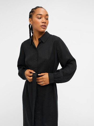 Robe-chemise 'Tilda' OBJECT en noir