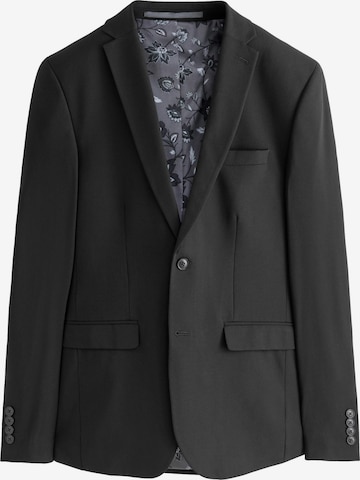 NextSlim Fit Sako - crna boja: prednji dio