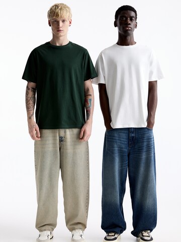 T-Shirt Pull&Bear en vert