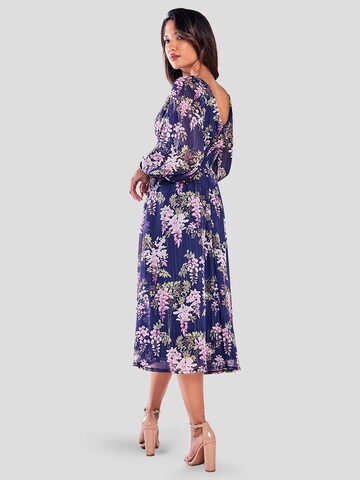 Robe GODDIVA en bleu