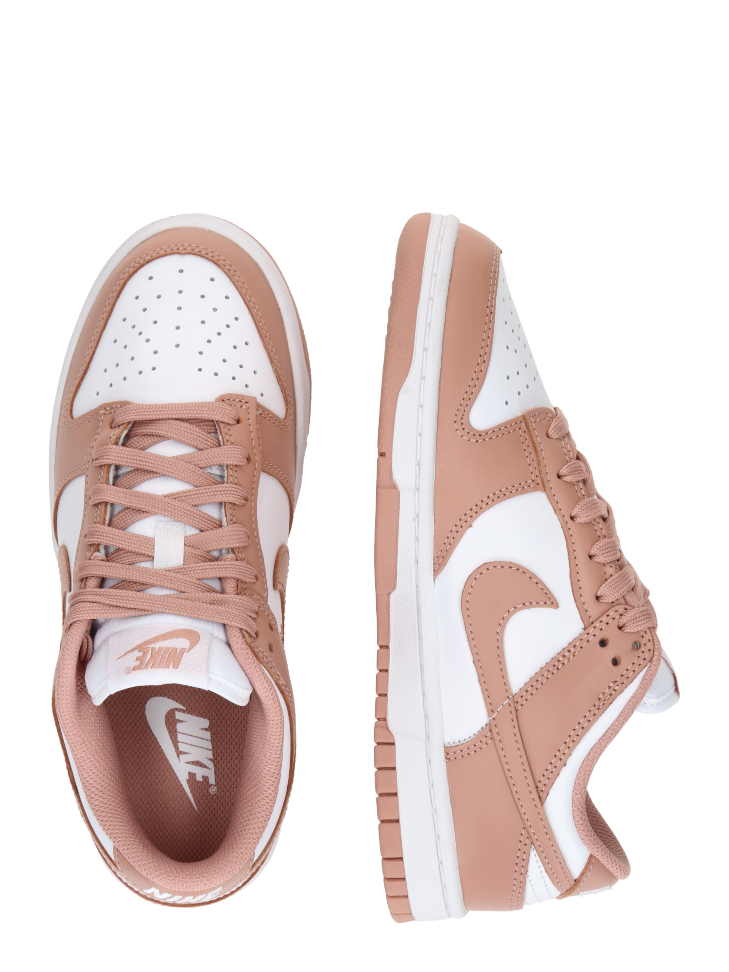 rožinė Nike Sportswear Sportbačiai be auliuko 'DUNK'