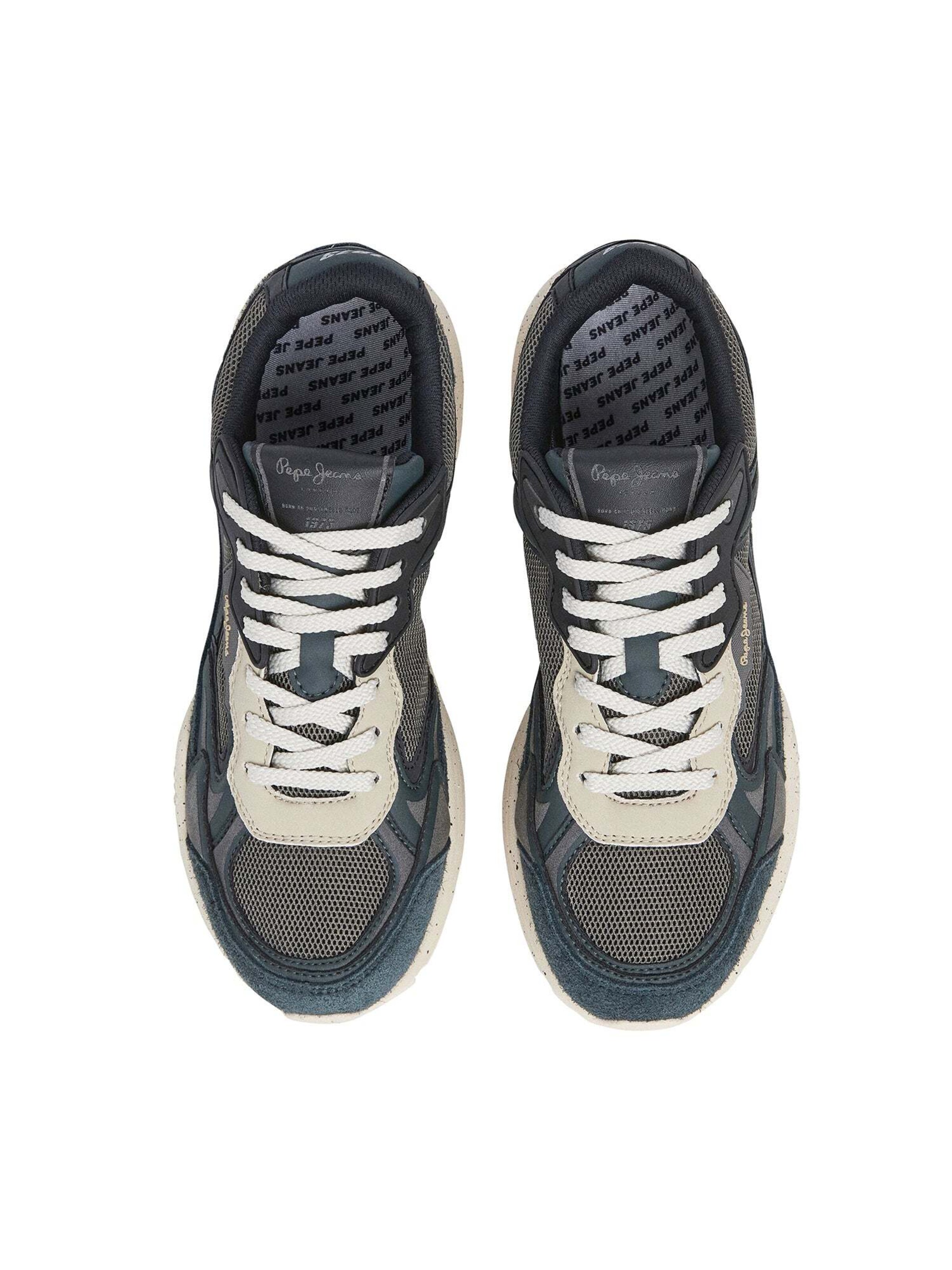 Pepe Jeans Platform trainers 'Dave' in Grey