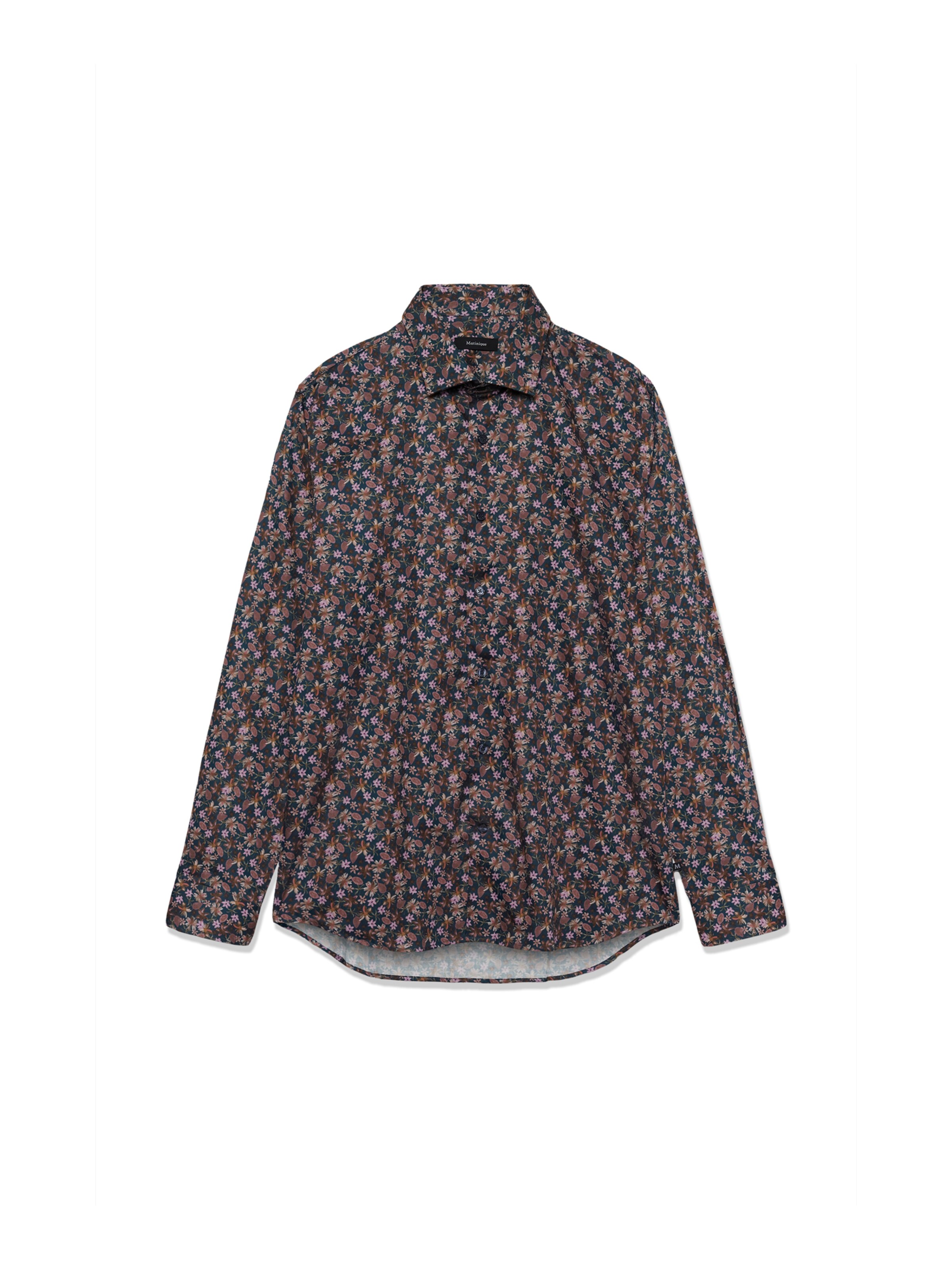 Matinique Regular Fit Hemd 'MATrostol' in Blau: Vorderseite