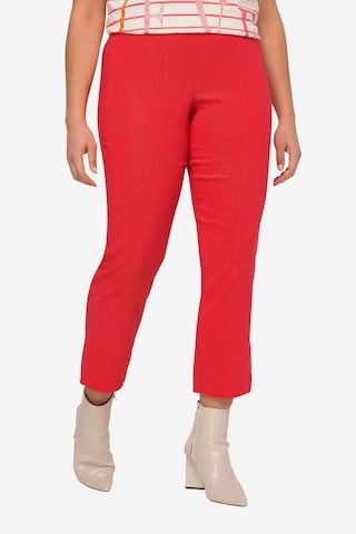 Regular Pantalon MIAMODA en rouge : devant