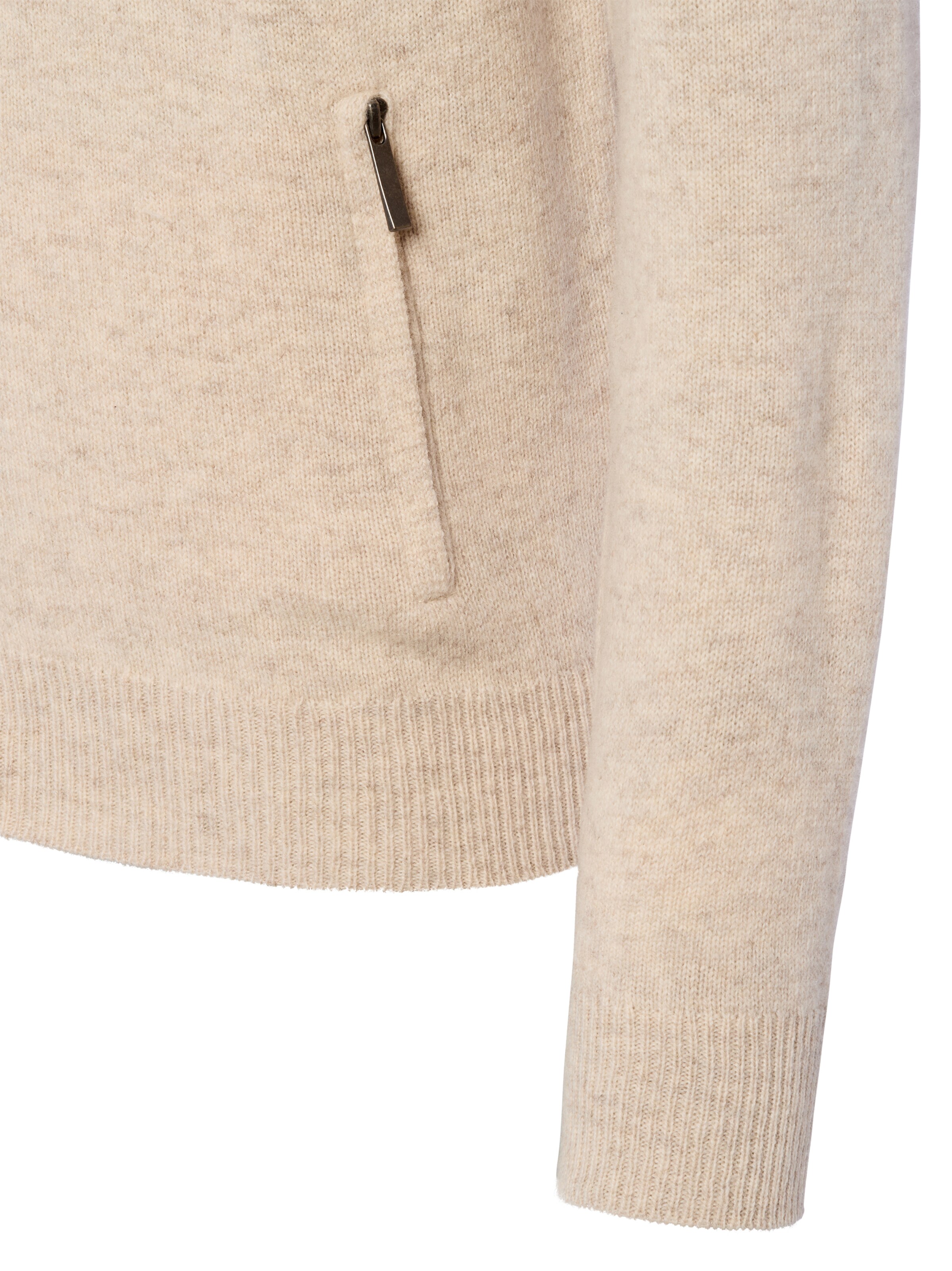 Andrew James Knit Cardigan in Beige