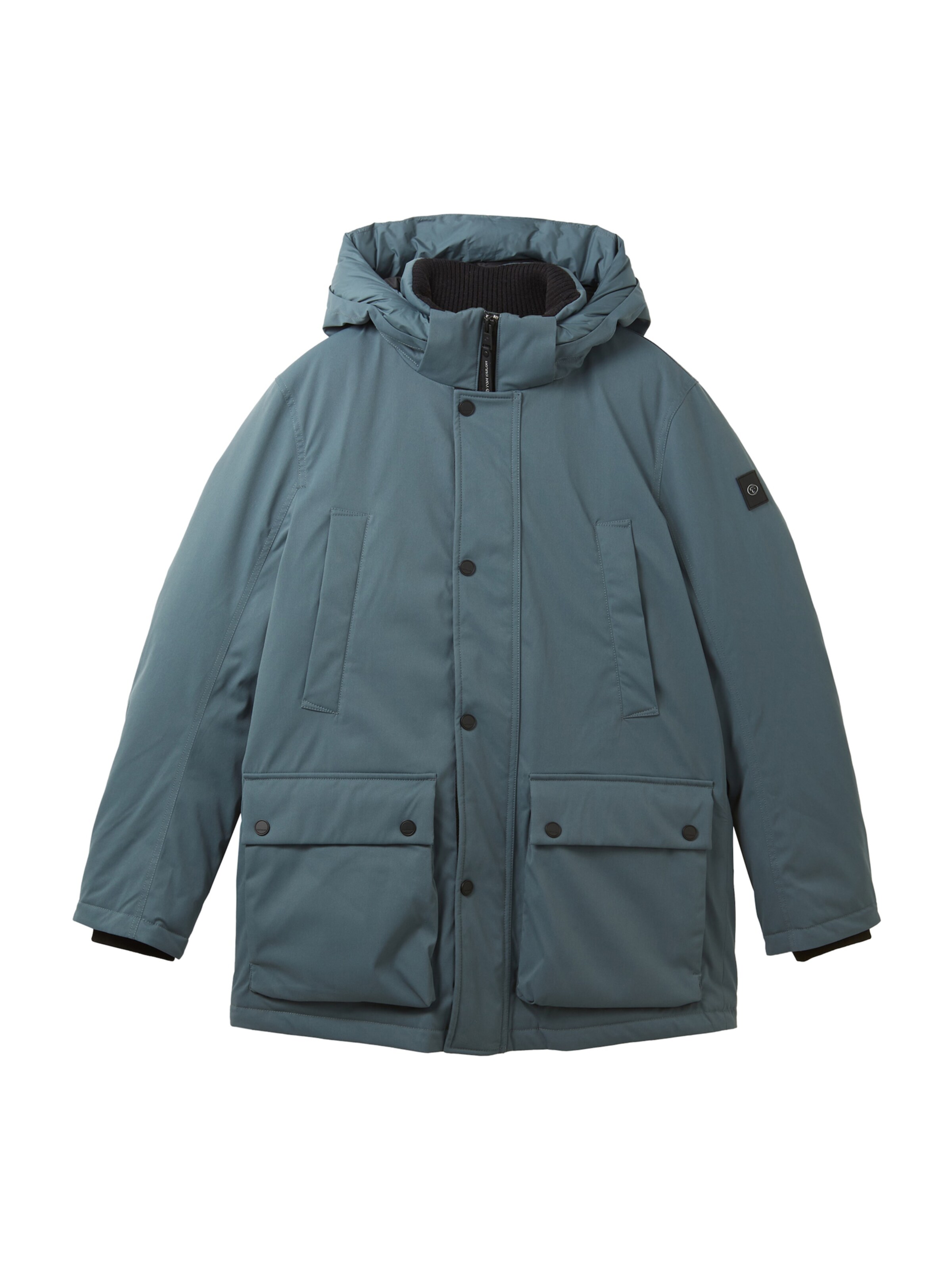 TOM TAILOR Übergangsparka in Blau: Vorderseite