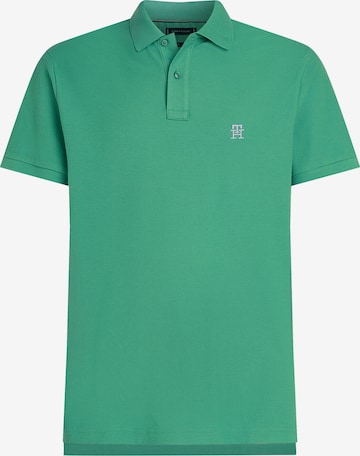 T-Shirt TOMMY HILFIGER en vert : devant