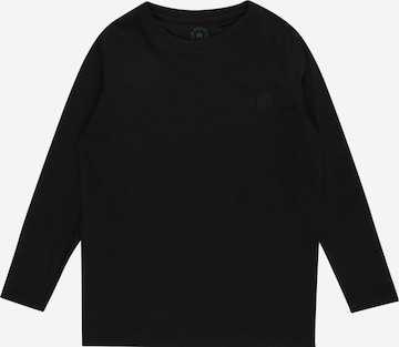 Kronstadt قميص 'Timmi' بلون أسود: الأمام