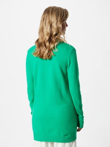 VILA Knit Cardigan 'Ril' in Green