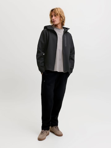 JACK & JONES - Sudadera con cremallera 'JCOFusion' en negro