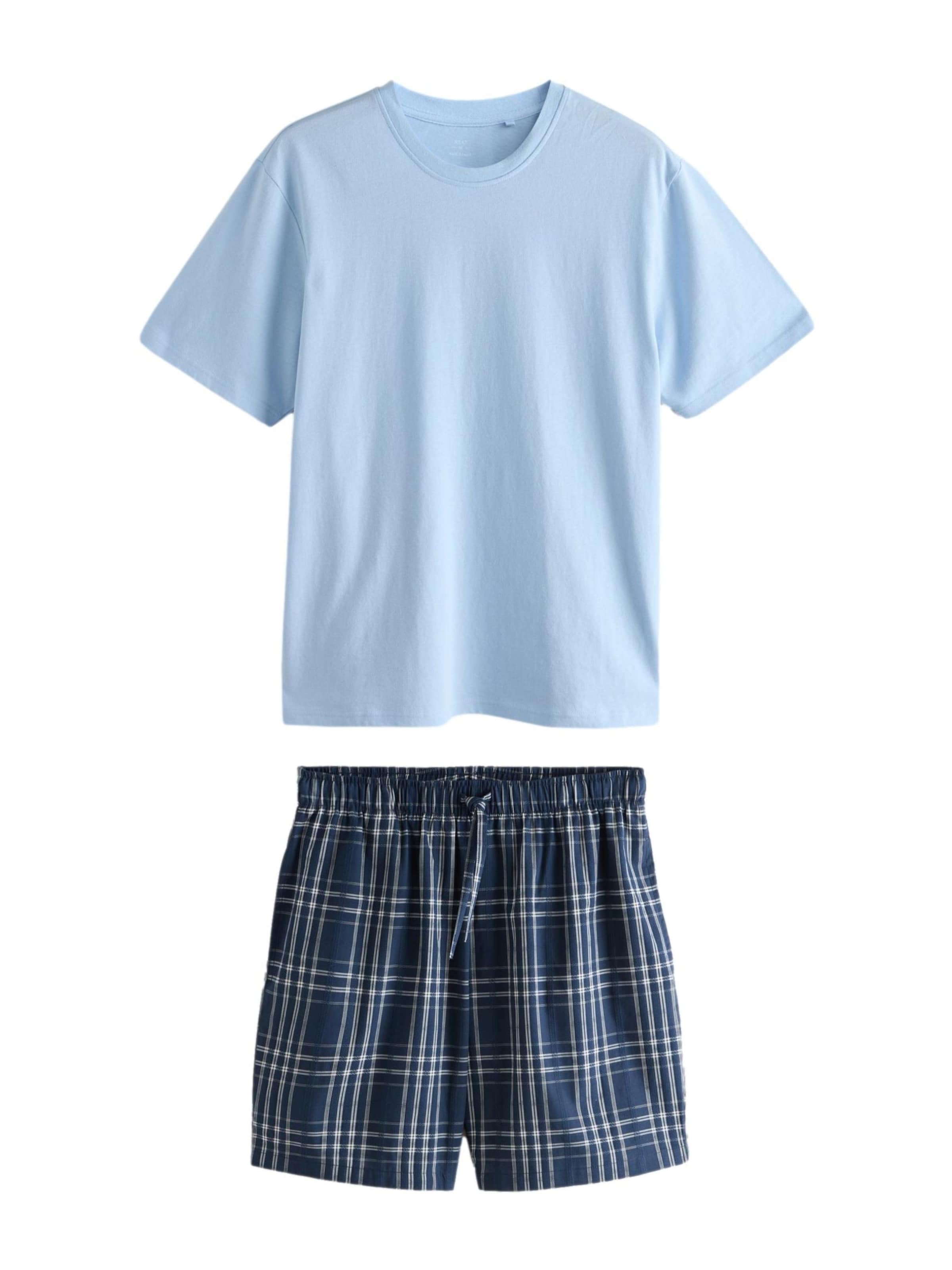 Pyjama court Next en bleu : devant