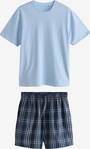 Pyjama court Next en bleu : devant