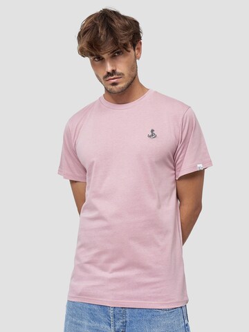 Mikon Shirt 'Anker' in Pink: front