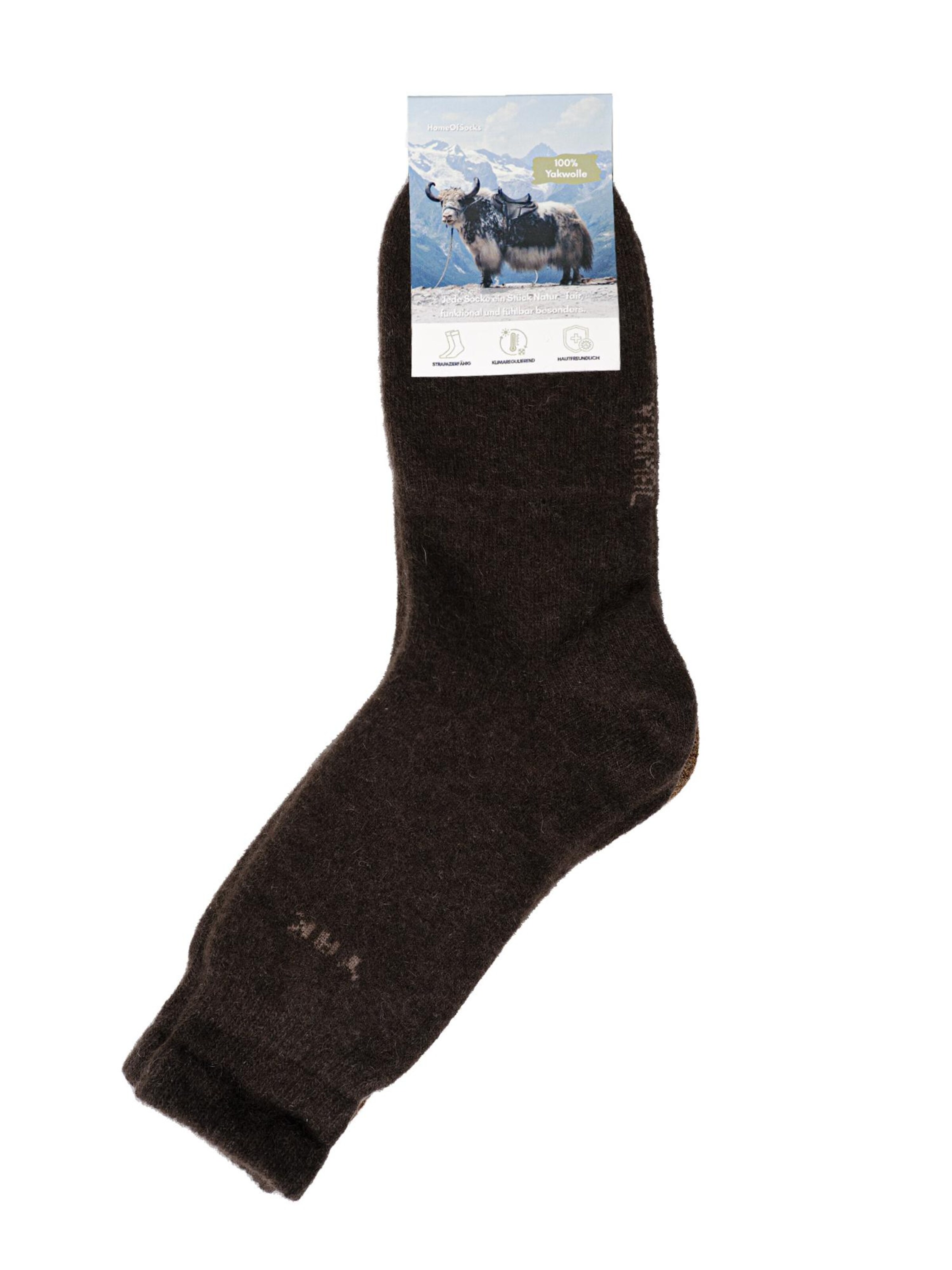 HomeOfSocks Socken 'HOS1006'‌‌‌‌ in Braun