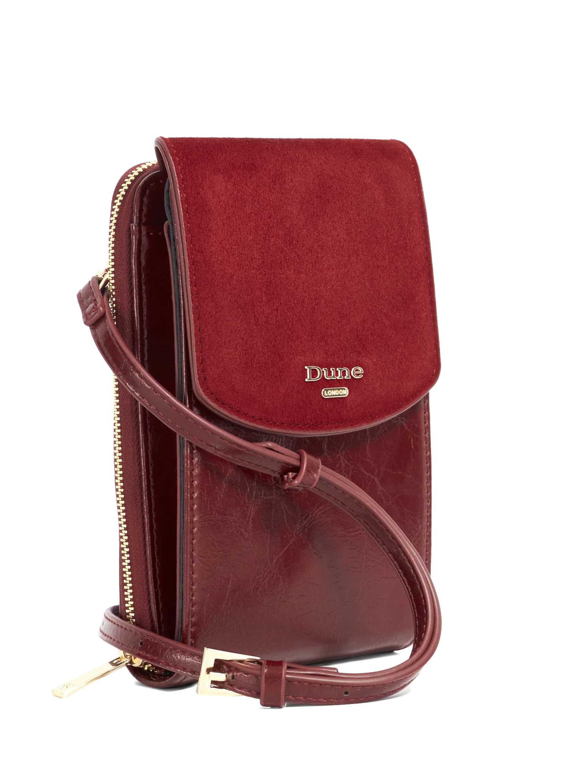 Sac à bandoulière Dune LONDON en rouge