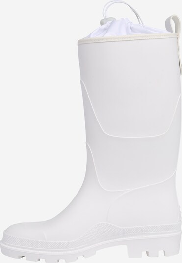 F_WD Rubber Boots 'SPACECRAFT' in Black / White, Item view