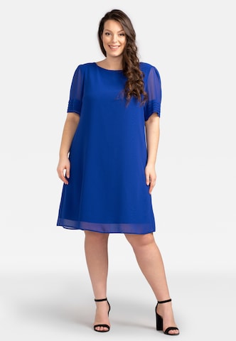 Karko Cocktail Dress 'NILA' in Blue: front