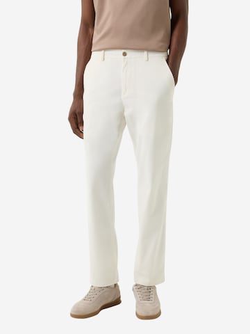 BOGNER Regular Hose 'Marcus' in Weiß: Vorderseite
