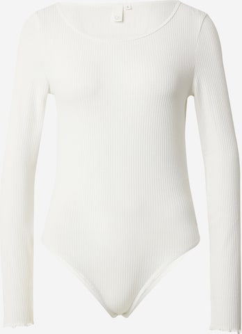 QS - Body camiseta en blanco: frente