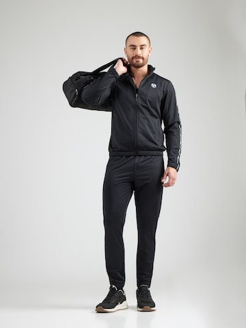 Sergio Tacchini Костюм для бега 'Delta' в Черный: спереди