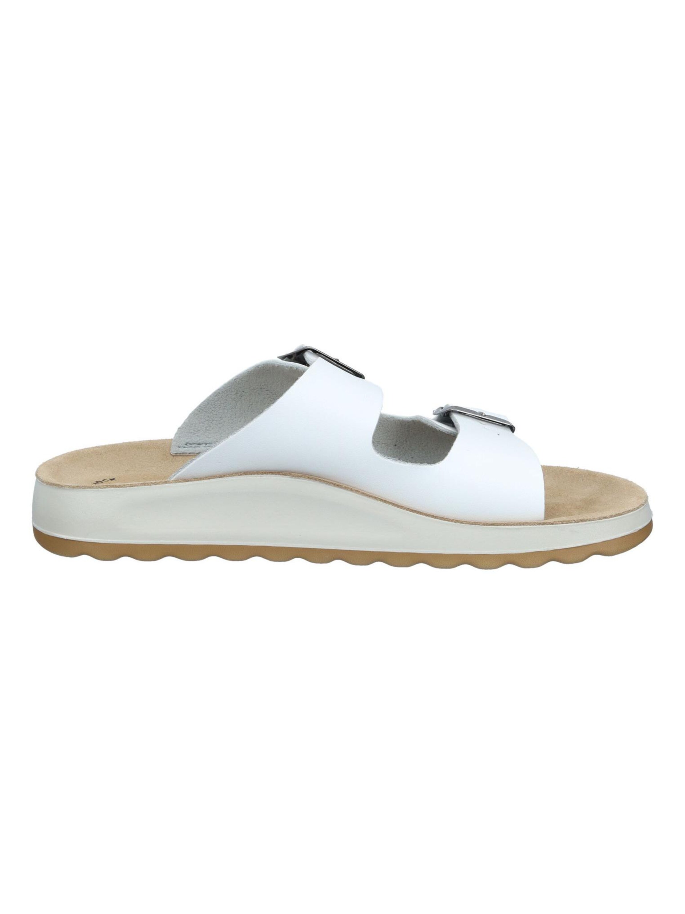FLY FLOT Mules in White