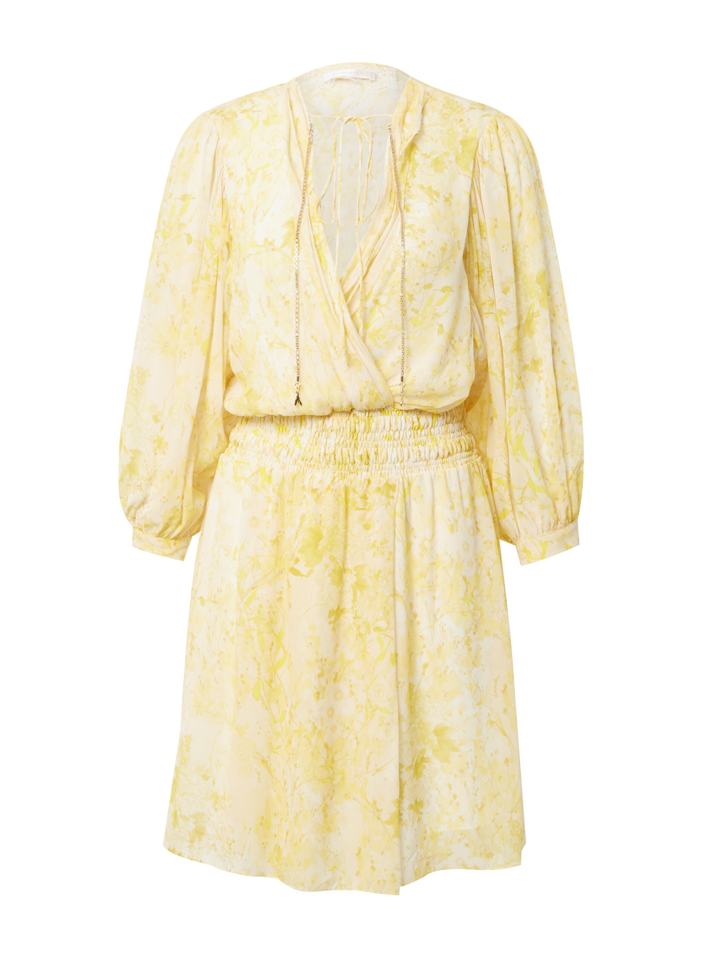 PATRIZIA PEPE Рокля в жълто: отпред