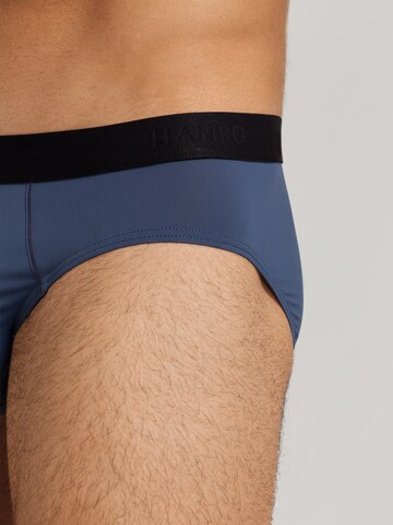 Hanro - Cueca ' Micro Touch ' em azul