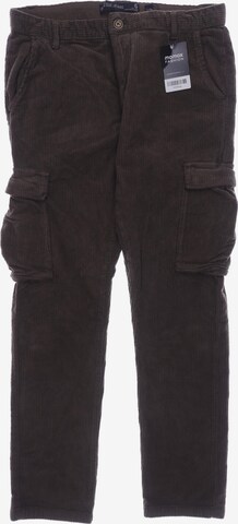 INDICODE JEANS Stoffhose 35-36 in Braun: predná strana