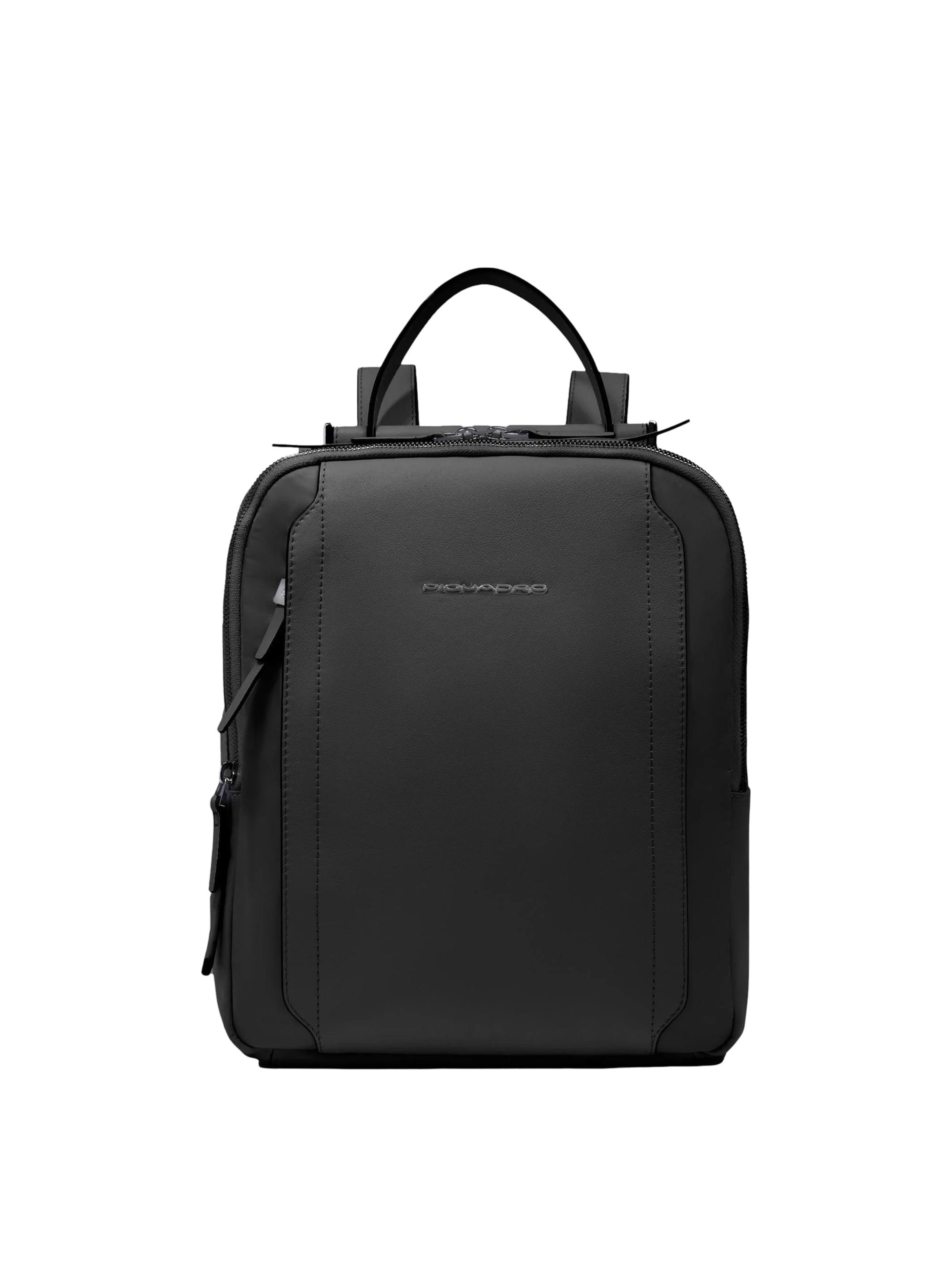 Piquadro Backpack in Black: front
