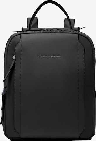 Sac à dos Piquadro en noir : devant