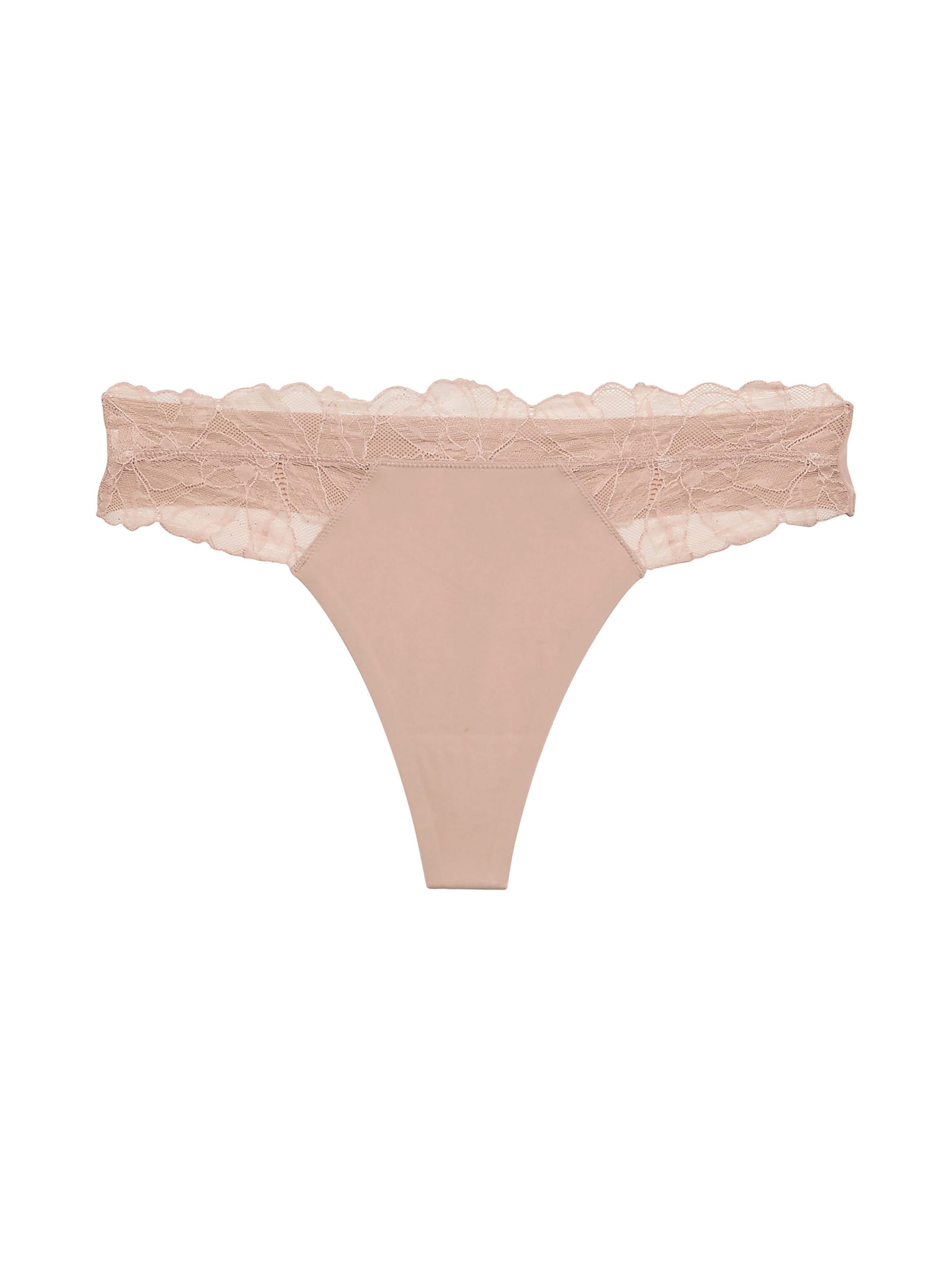 String Calvin Klein en beige : devant