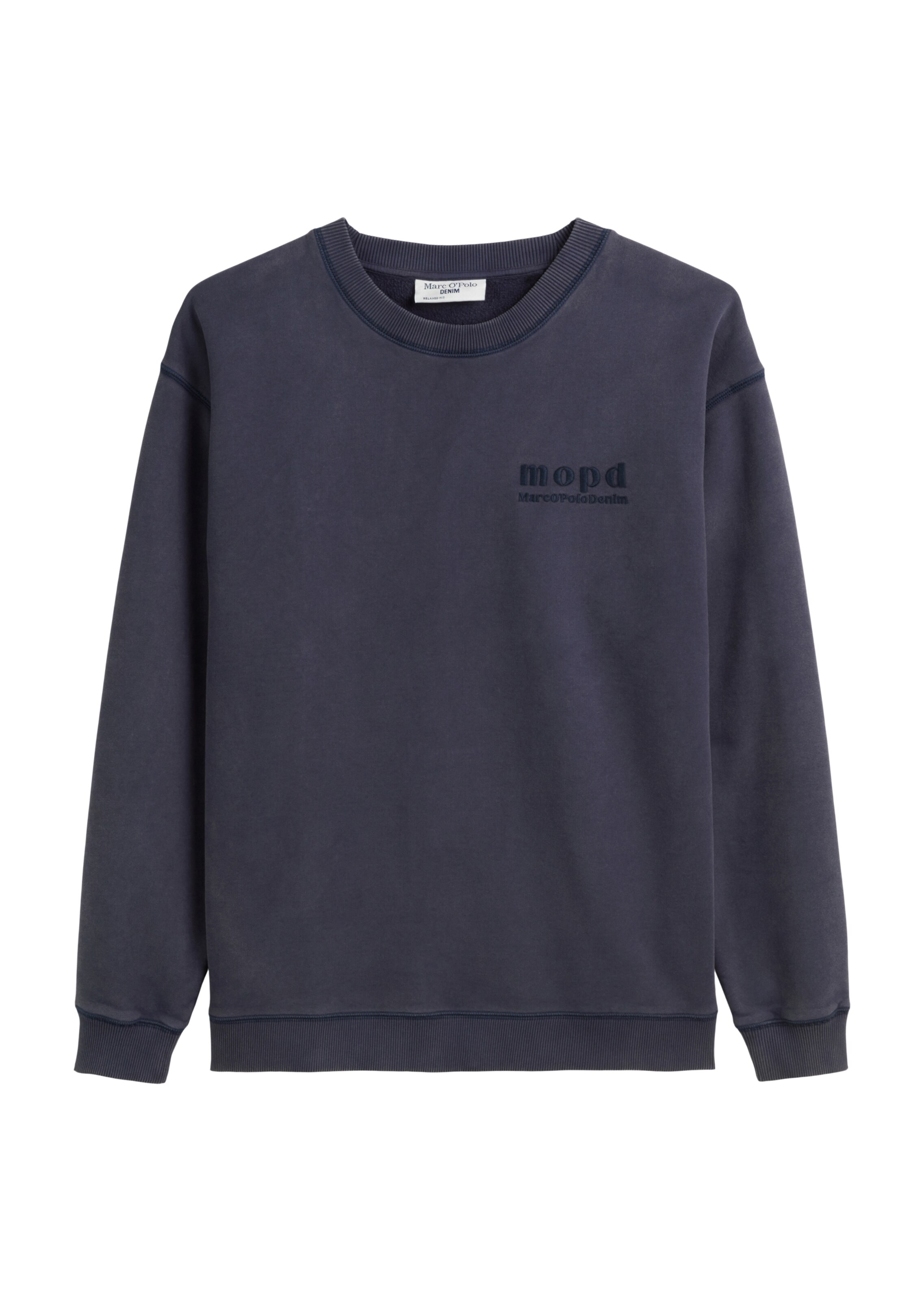 Marc O'Polo DENIM Sweatshirt in Blau: Vorderseite