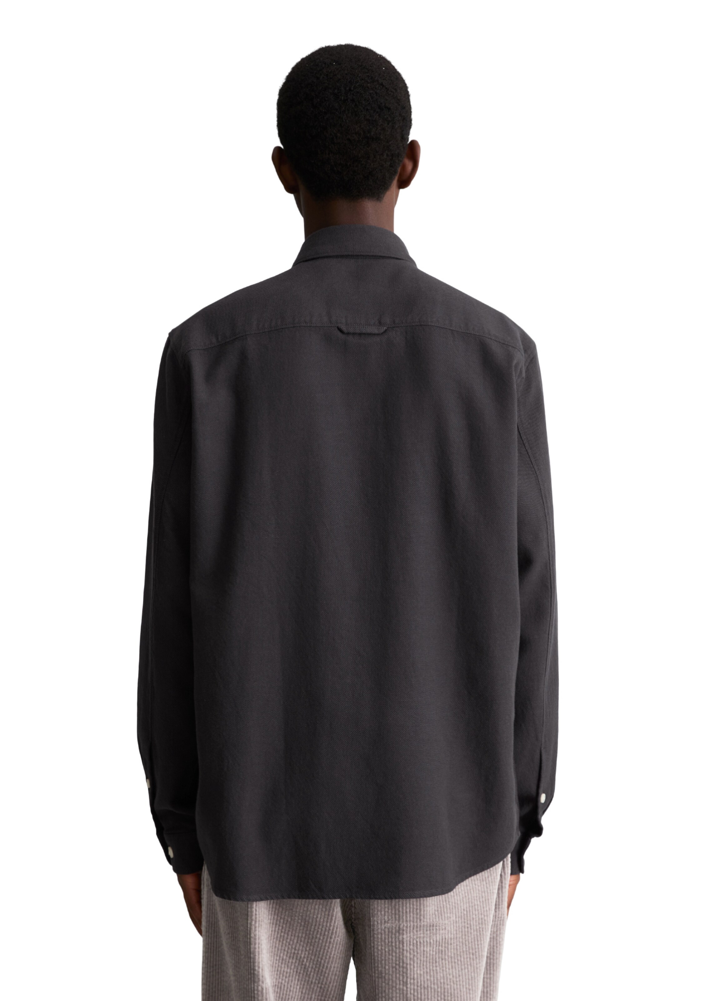 Marc O'Polo DENIM Regular fit Button Up Shirt in Black: back