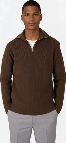 Ciszere Pullover 'Reuben' in Braun: Vorderseite