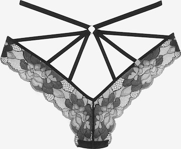 JETTE String in Black: front
