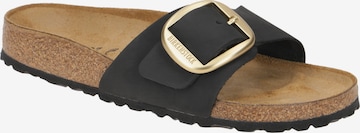 BIRKENSTOCKNatikače s potpeticom 'Madrid' - crna boja: prednji dio