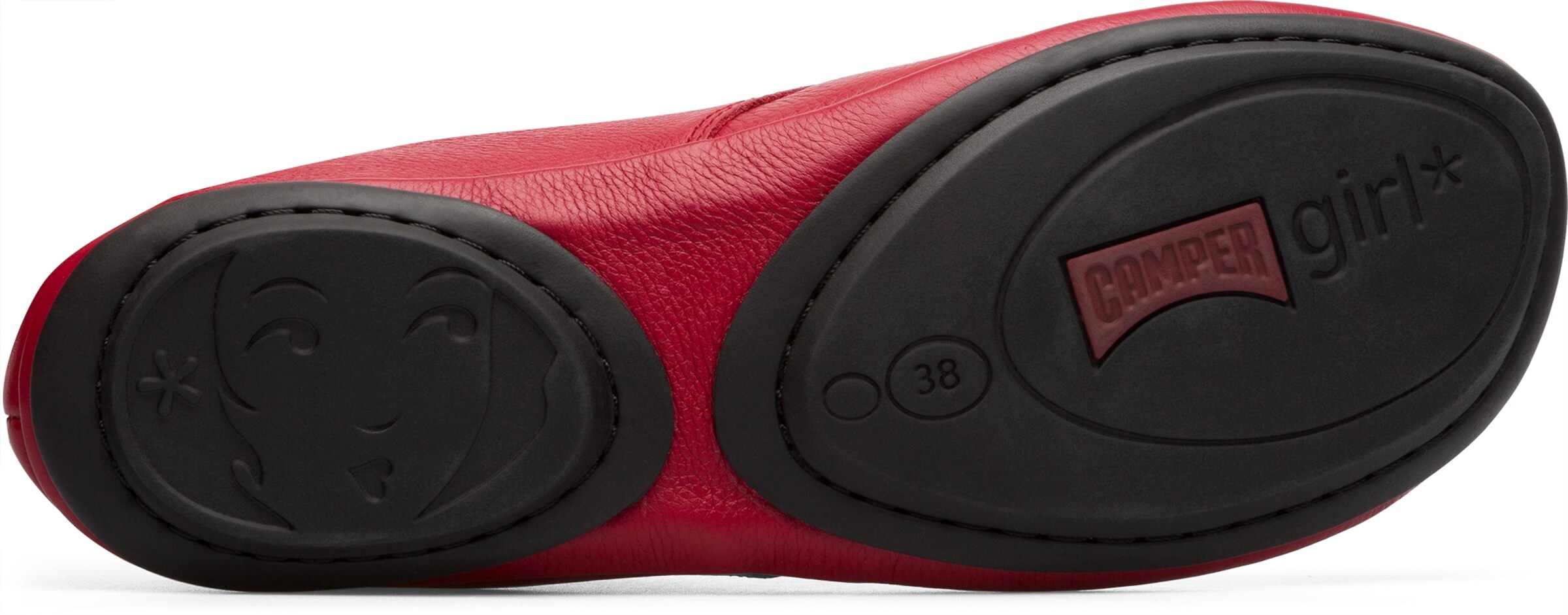 CAMPER Lace-up shoe in Red