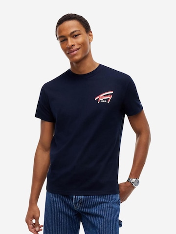 Maglietta 'DM0DM23542' di Tommy Jeans in blu