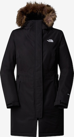 THE NORTH FACE Outdoorjacke 'ZANECK' in Schwarz: Vorderseite