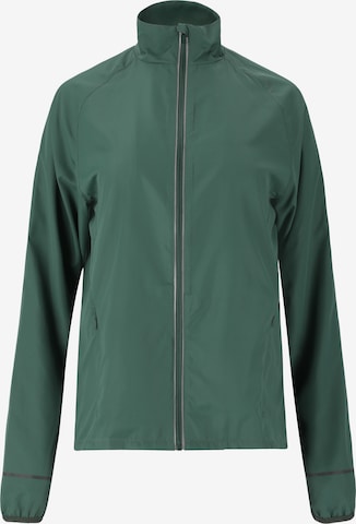 ENDURANCE Athletic Jacket 'Shela' in Green: front