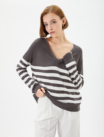 Koton Pullover in Grau