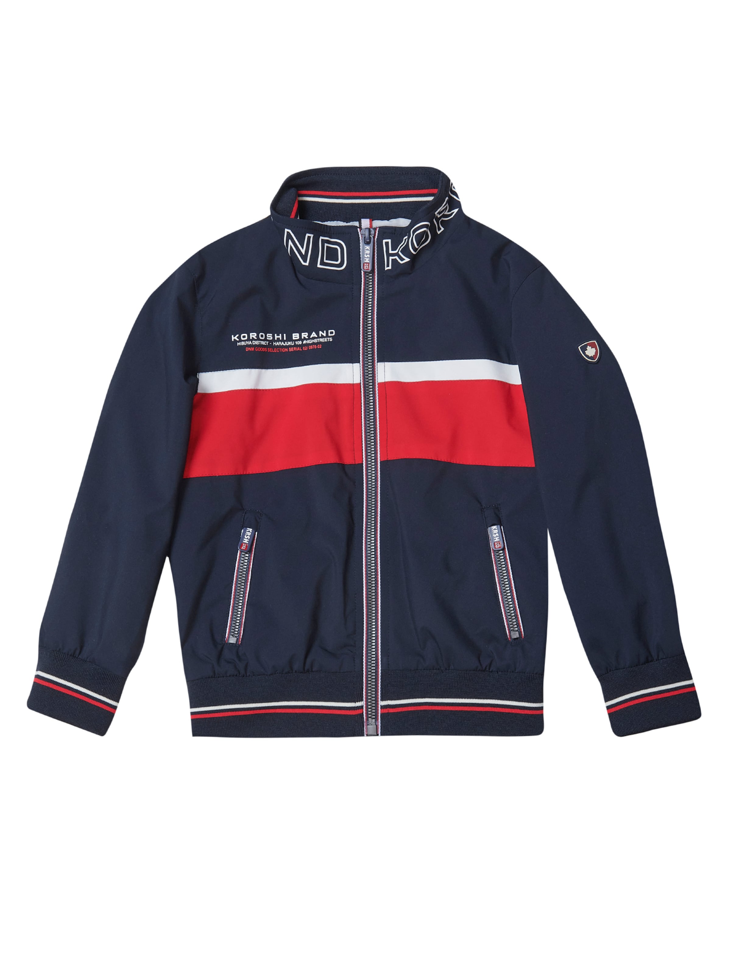 Giacca di mezza stagione di KOROSHI in blu: frontale