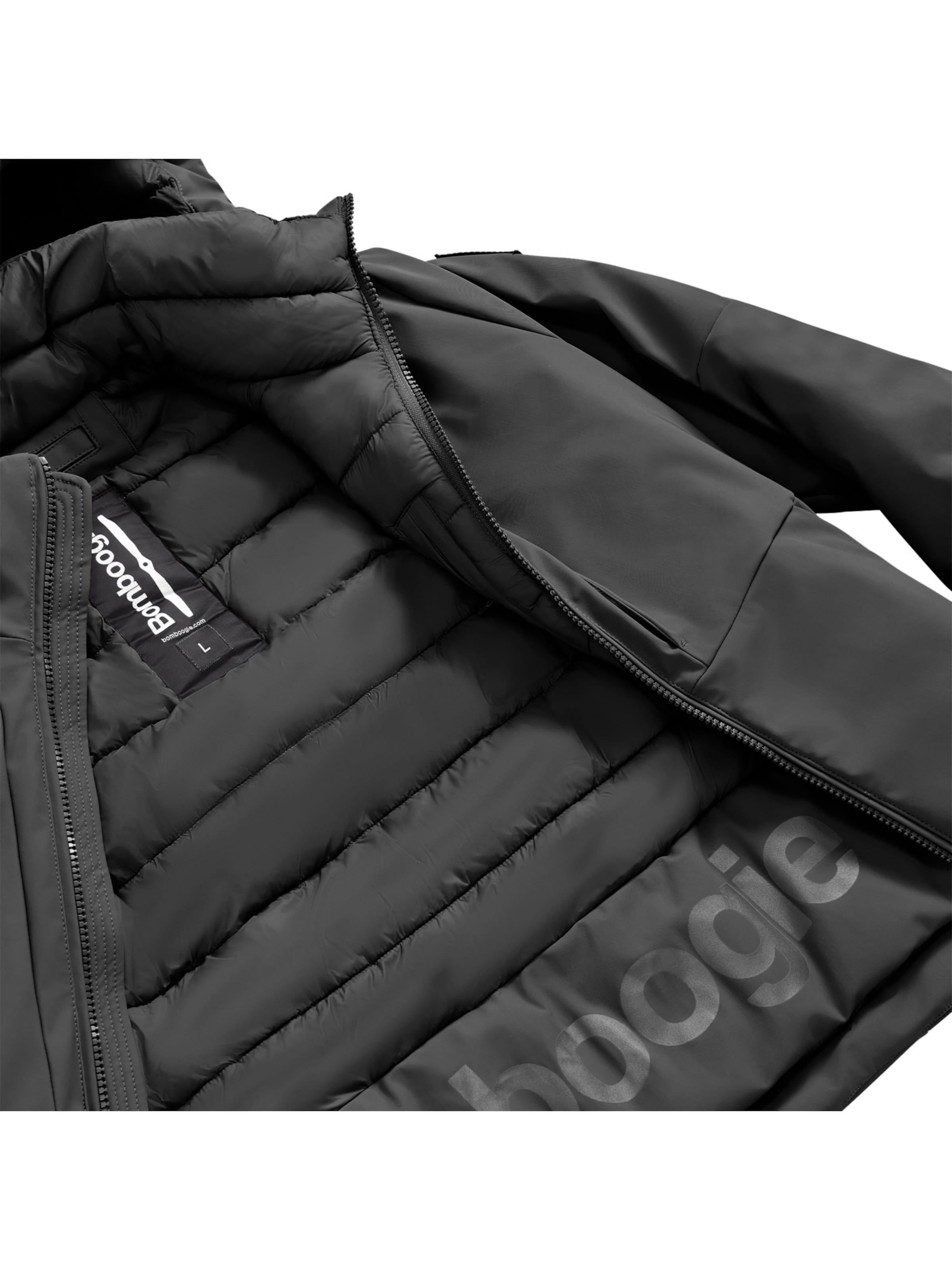 BOMBOOGIE - Casaco de inverno 'Tokyo' em preto