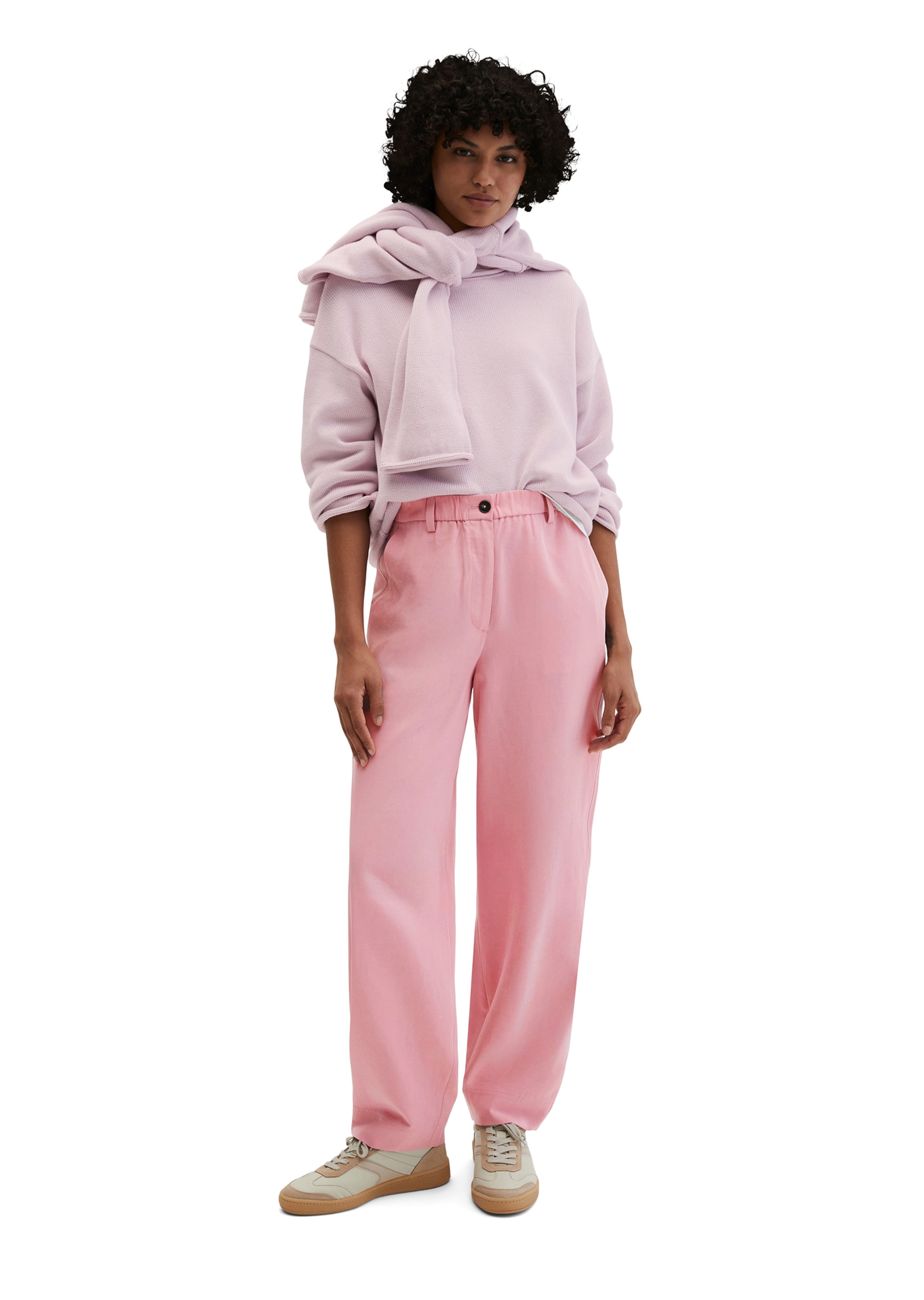Loosefit Pantalon Marc O'Polo en rose