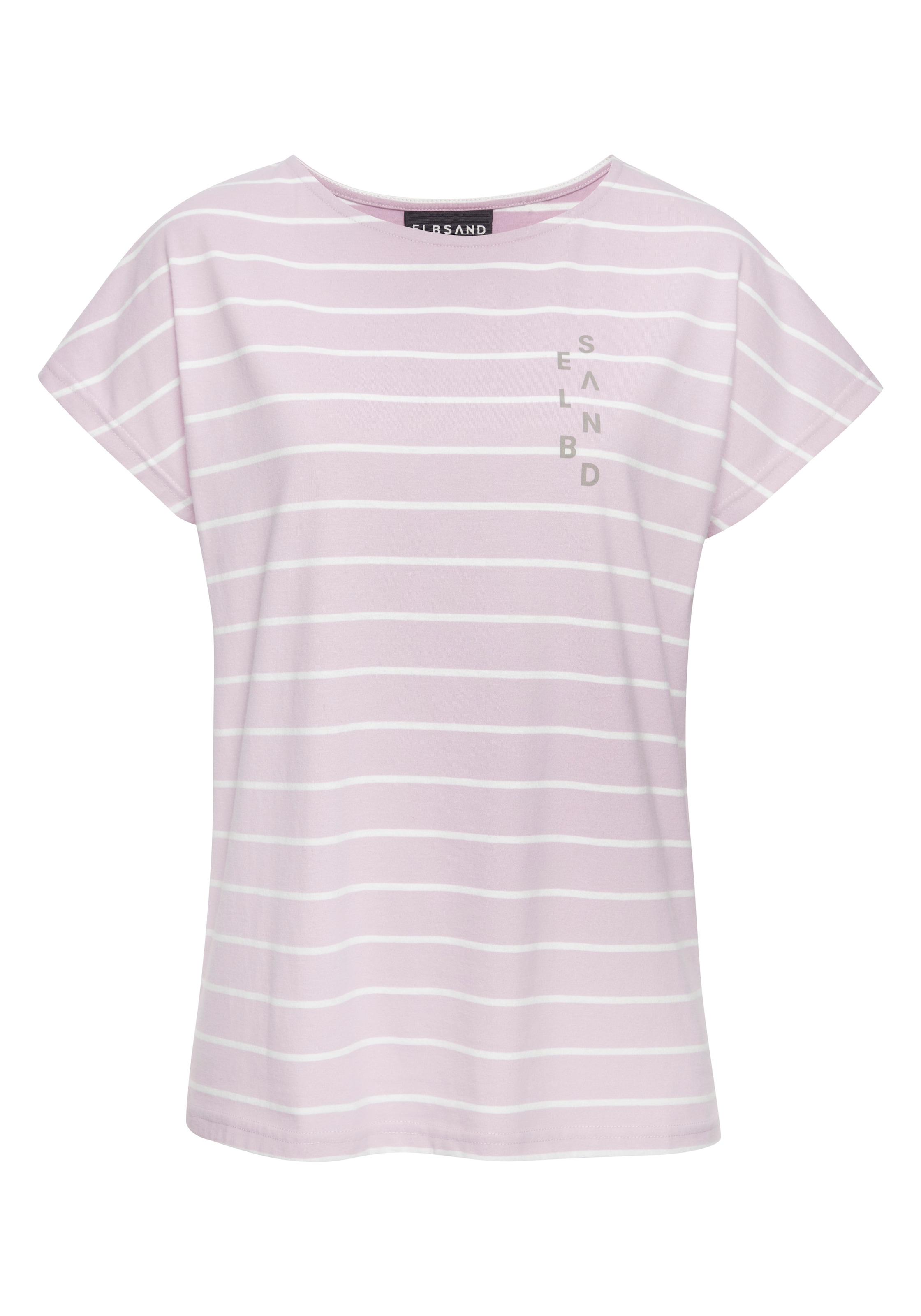 Elbsand Shirt in Pink: Vorderseite