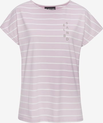 Elbsand Shirts i pink: forside