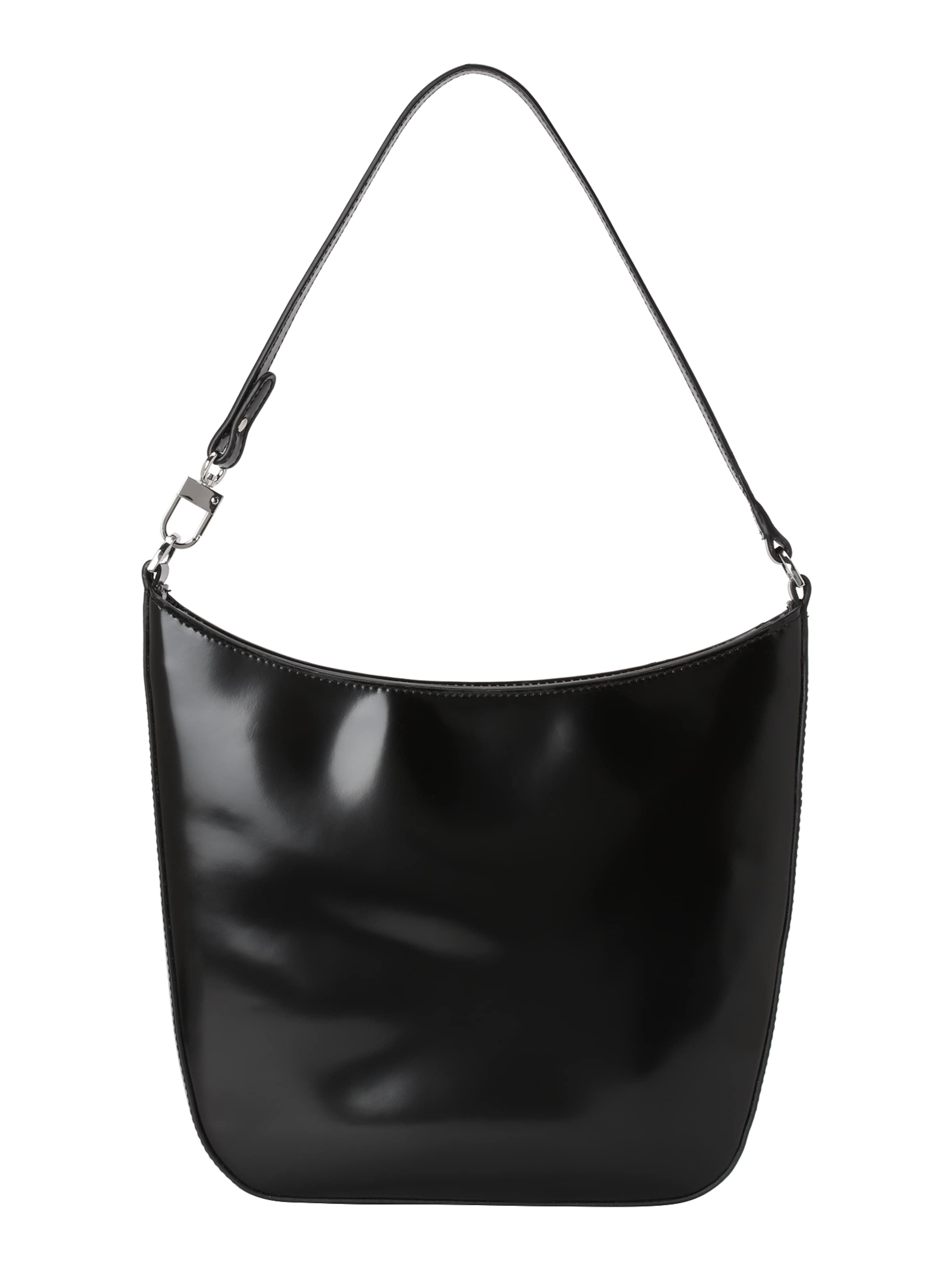 Borsa a spalla 'SULI' di By Far in nero: frontale