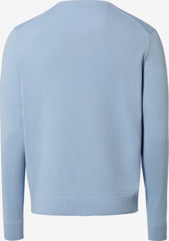 Nils Sundström Pullover in Blau: Vorderseite