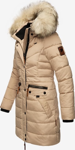NAVAHOO Zimný kabát 'Paula' - Béžová